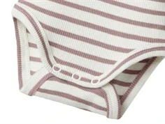 Name It body deauville mauve med striber